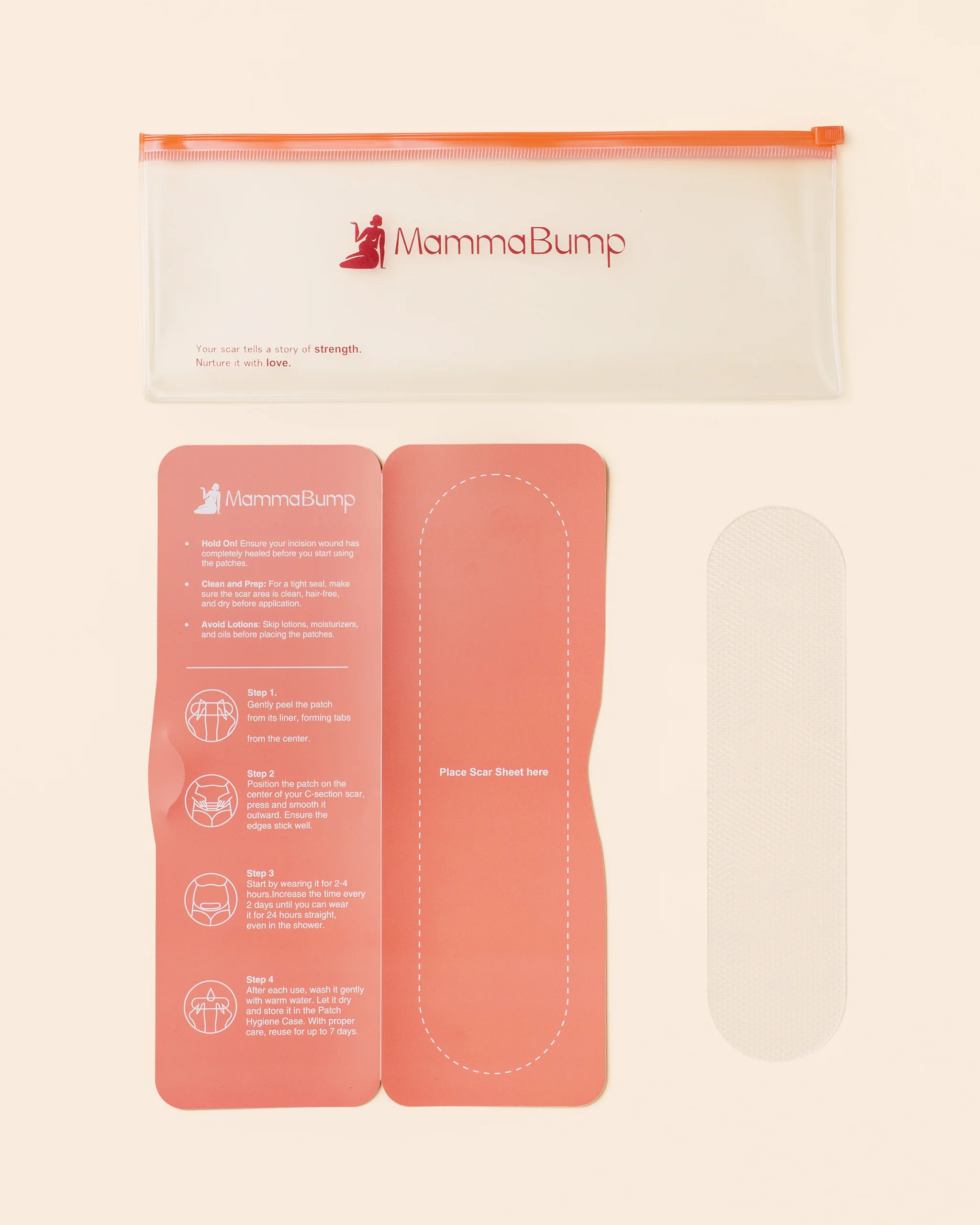 C-Section Silicone Scar Strips - Image 7